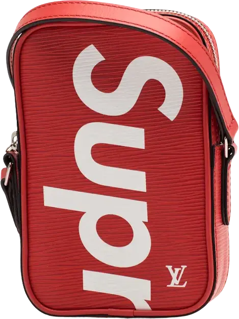 Louis Vuitton x Supreme Danube Epi PPM Red